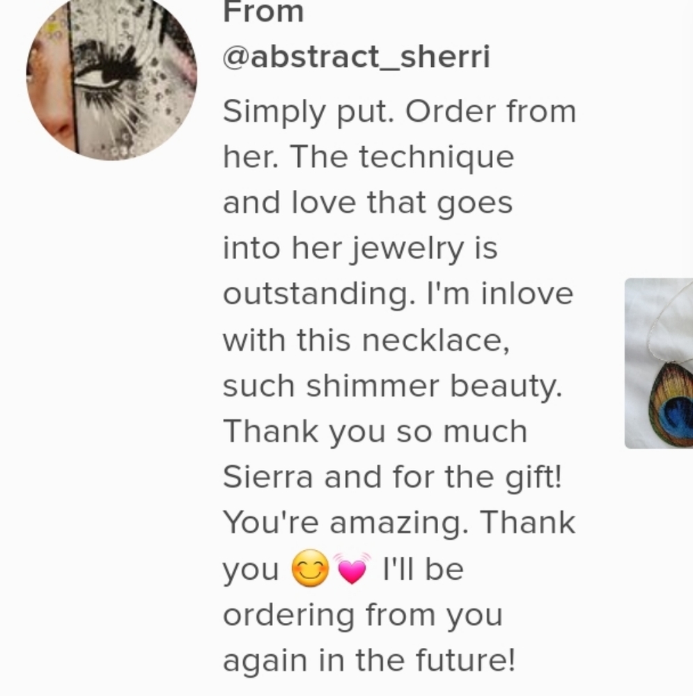 Wonderful reviews from my hand crafted customers - Picture 3 of 9